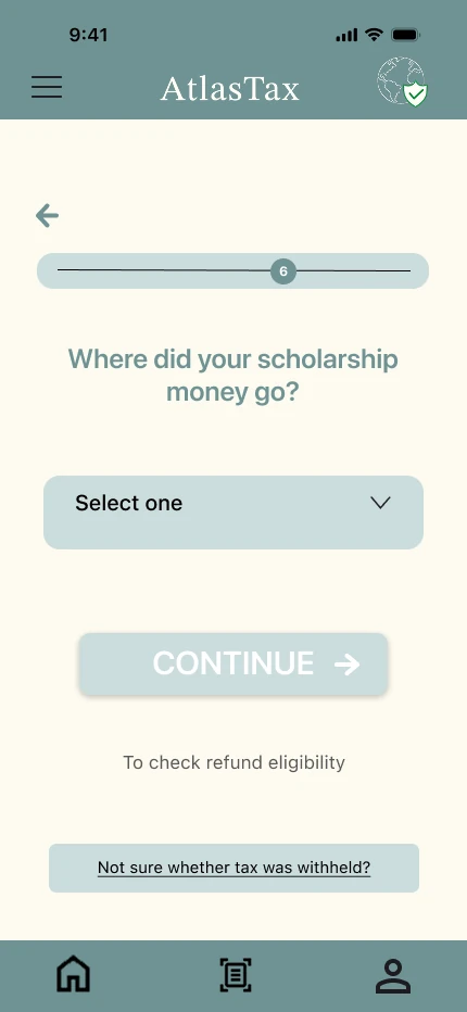After: question about where the scholarship money went