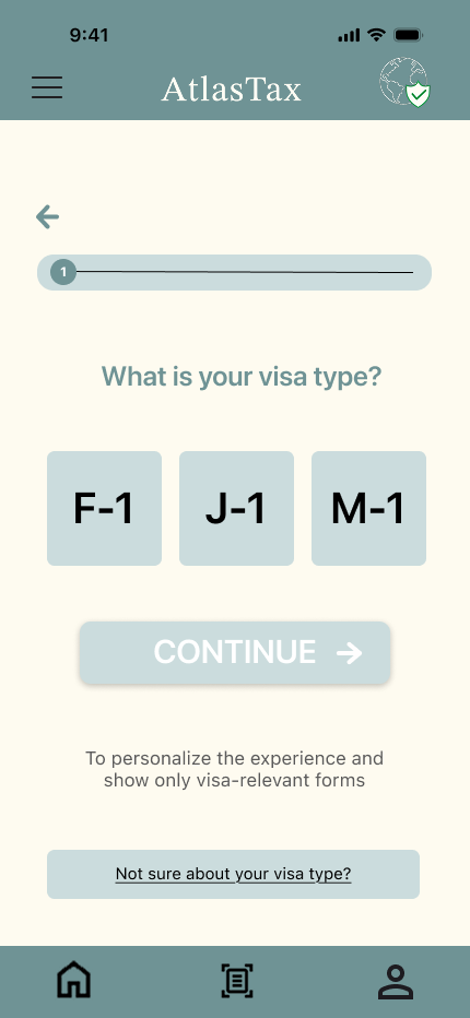 Visa type question