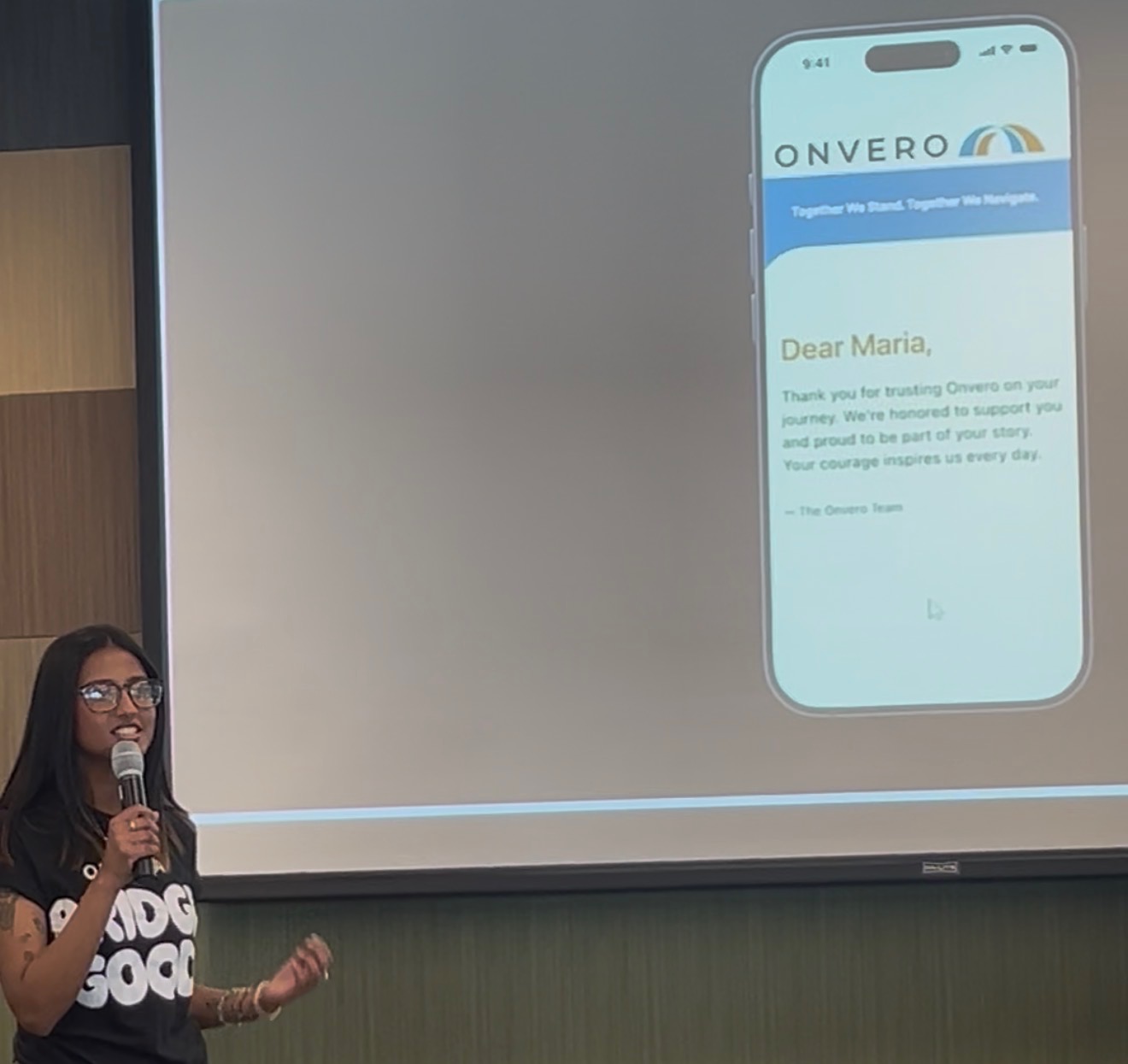 Presenting Onvero at Wells Fargo