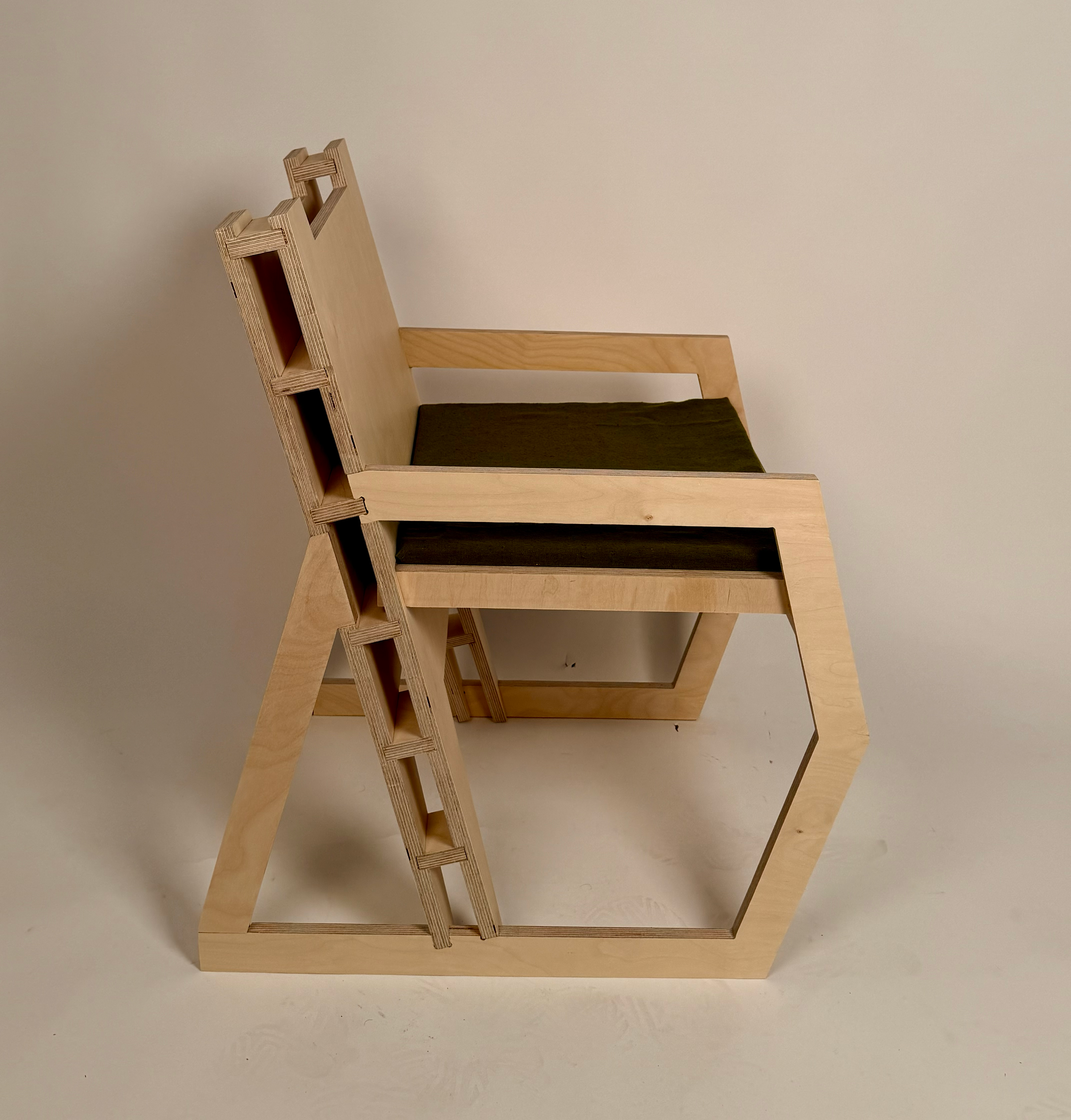 CardoHex side view — joinery detail